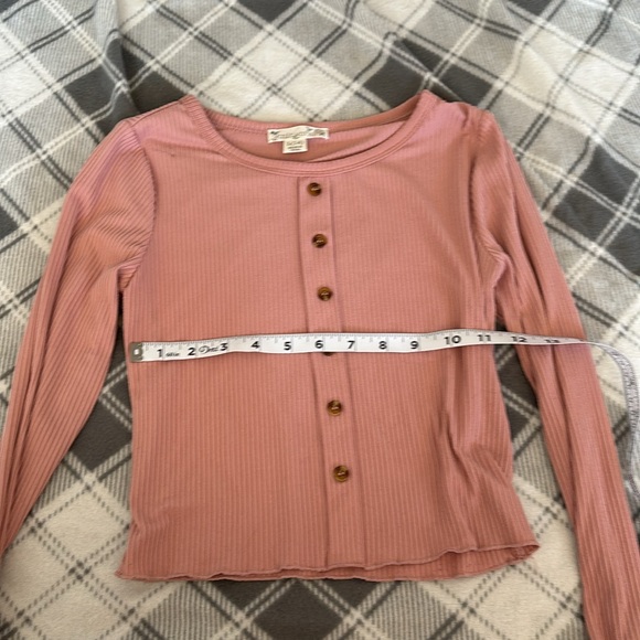 Pink button up - Picture 3 of 4